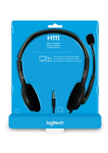 Logitech H110 Stereo Headset Logitech H110 Stereo Headset